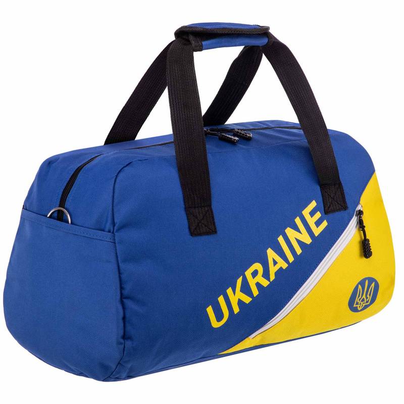 Сумка спортивна UKRAINE GA-606 синьо-жовта, рис. 0