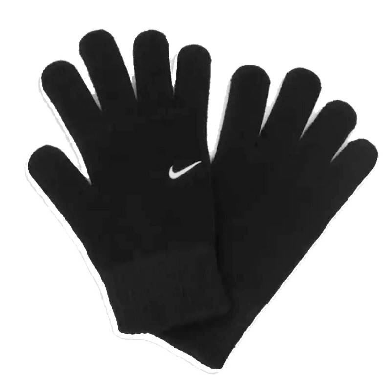 Вязаные перчатки NIKE SWOOSH KNIT GLOVES 2.0 BLACK/WHITE N.100.0665.010, рис. 0