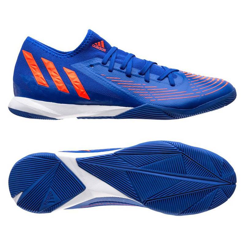 Футбольные футзалки Adidas Predator Edge.3 Low IN GX0016, рис. 0