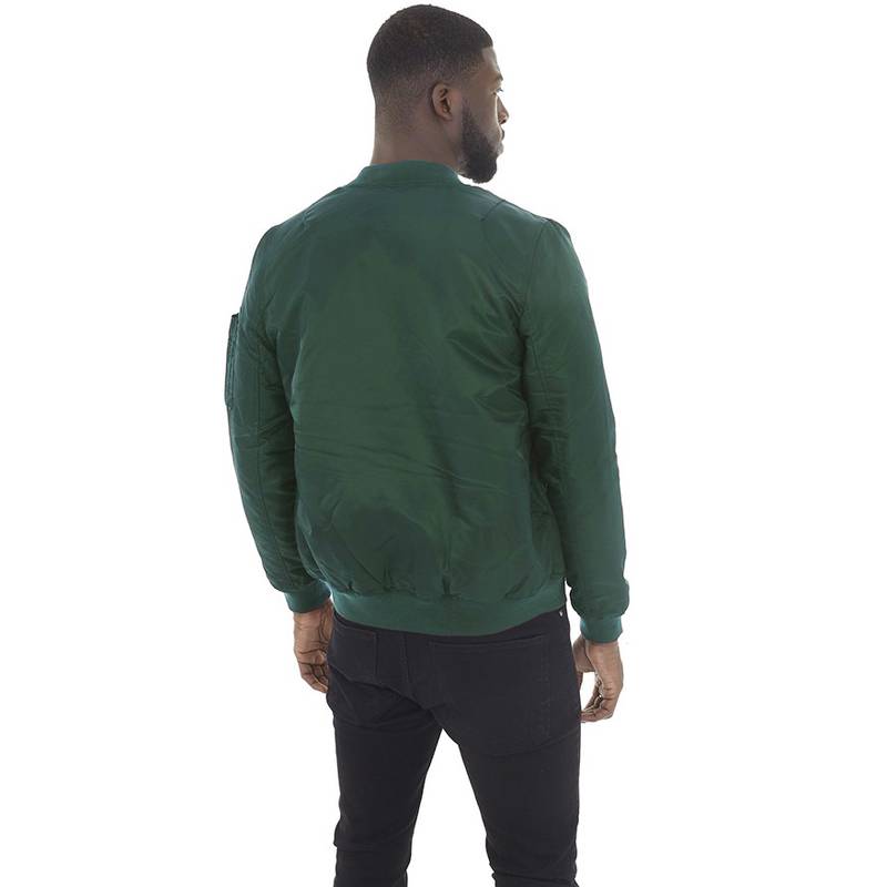 Мужская куртка бомбер BRAVE SOUL Oslo MJK-OSLOPKC GREEN 92295793, рис. 1