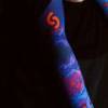 Геймерский рукав с обрезанной ладонью 2.0 HyperBeast Selerity pm01hb, прев. 2