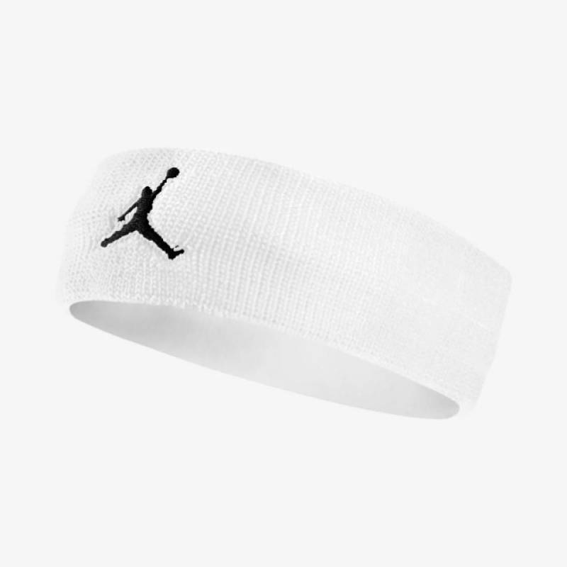 Комплект Nike Air Jordan Jumpman повязка+напульсники JKN00-JKN01-101 белый, рис. 1
