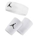 Комплект Nike Air Jordan Jumpman повязка+напульсники JKN00-JKN01-101 белый, прев. 0