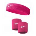 Комплект Nike повязка+напульсники розовый NNN07-NNN04-639, прев. 0