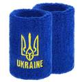 Напульсник спортивный махровый UKRAINE BC-9282-BL синий 1шт