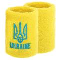 Напульсник спортивный махровый UKRAINE BC-9282-Y желтый 1шт