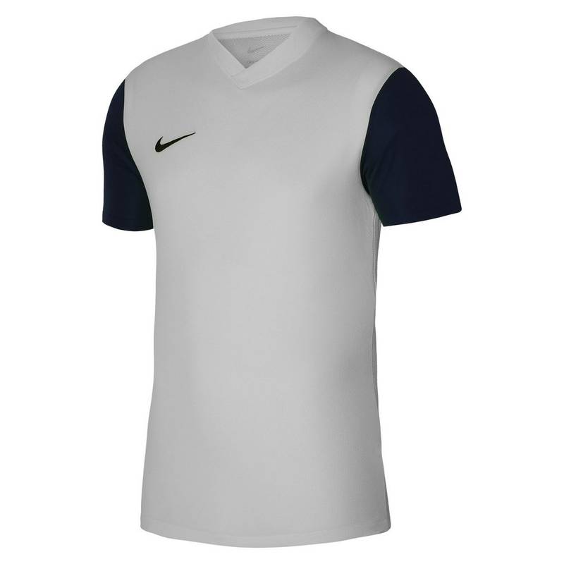 Футболка Nike TIEMPO PREM II JSY SS сіро-чорна DH8035-052, рис. 0