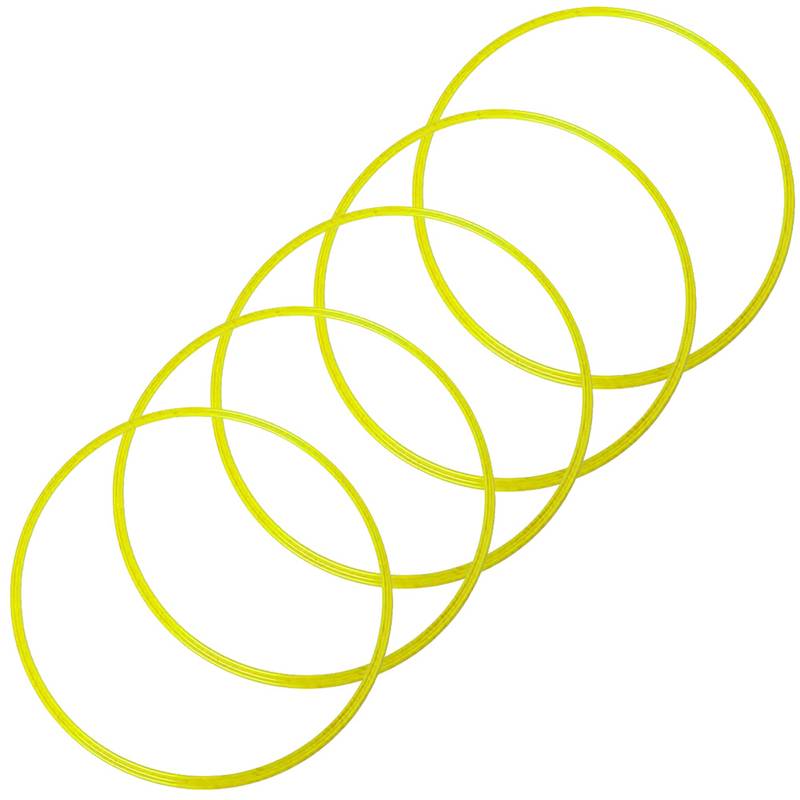 Кільця тренувальні Agility Sports Coordination Rings d-48 cm Pack 5шт 228053, рис. 0