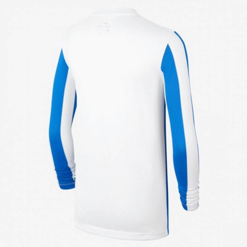 Дитяча футболка з довгими рукавами Nike Striped Division IV Jersey CW3825-102, рис. 1