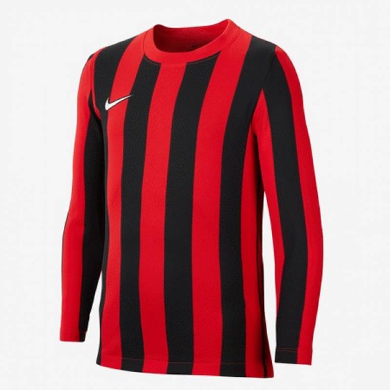 Дитяча футболка з довгими рукавами Nike Striped Division IV Jersey CW3825-658, рис. 0