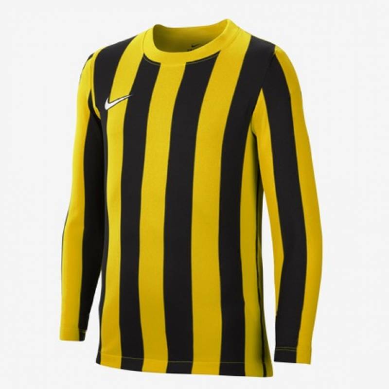 Дитяча футболка з довгими рукавами Nike Striped Division IV Jersey CW3825-719, рис. 0
