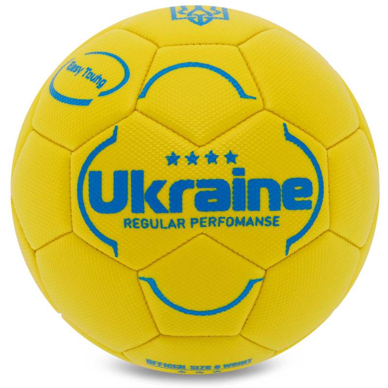 Мяч футбольный UKRAINE International Standart FB-9308 №3 PU FB-9308-Y, рис. 0