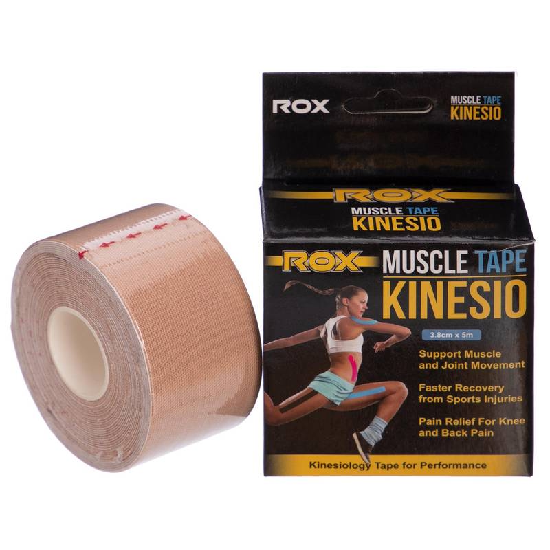 Кінезіо тейп (Kinesio tape) Sport BC-5503-3,8 розмір 3,8смх5м кольори в асортименті, рис. 0