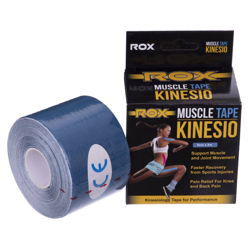 Кинезио тейп (Kinesio tape) Sport BC-5503-5 размер 5смх5м цвета в ассортименте, рис. 0