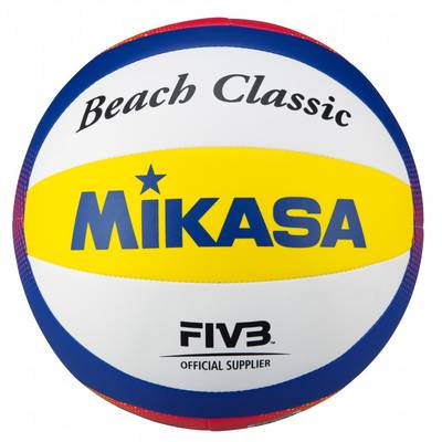 Мяч для пляжного волейбола Mikasa BEACH Classic BV552C-WYBR