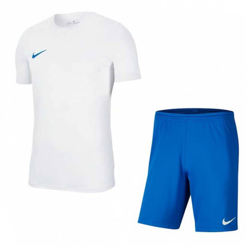 Детская футбольная форма Nike Park BV6741-102+BV6865-463, рис. 0