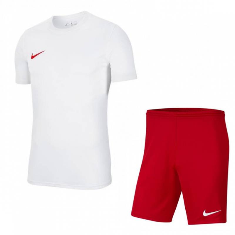 Детская футбольная форма Nike Park BV6741-103+BV6865-657, рис. 0
