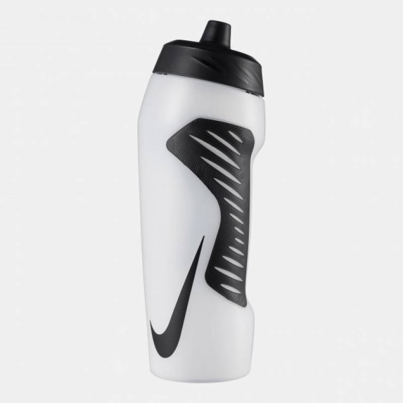 Бутылка Nike TR HYPERCHARGE STRAW BOTTLE Белый/черный N.000.3524.958.24, рис. 0