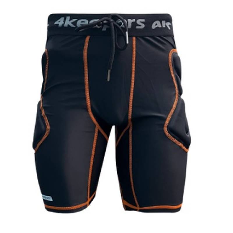 Чорні дитячі воротарські шорти 4keepers Elite-II GK Short, рис. 0