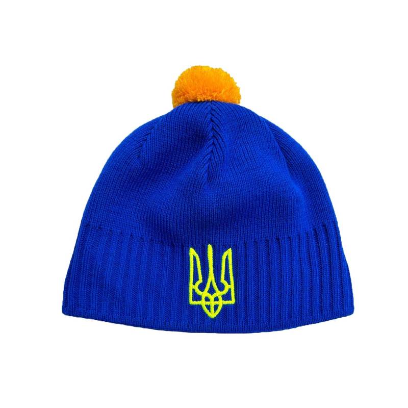Шапка Украина трезубец + балабоном 1173, рис. 0