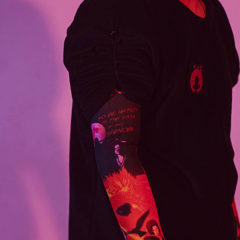 Мужская флисовая теплая пижама чёрная oversize + ПАТЧ на выбор Selerity pn01bb, рис. 5