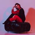 Женская флисовая теплая пижама красно-чёрная oversize + ПАТЧ на выбор Selerity pn01rb, прев. 3