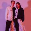 Женская флисовая теплая пижама бело-чёрная oversize + ПАТЧ на выбор Selerity pn01wb, прев. 1