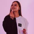 Женская флисовая теплая пижама бело-чёрная oversize + ПАТЧ на выбор Selerity pn01wb, прев. 7