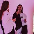 Женская флисовая теплая пижама бело-чёрная oversize + ПАТЧ на выбор Selerity pn01wb, прев. 8