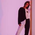 Женская флисовая теплая пижама бело-чёрная oversize + ПАТЧ на выбор Selerity pn01wb, прев. 3