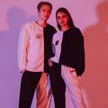 Женская флисовая теплая пижама бело-чёрная oversize + ПАТЧ на выбор Selerity pn01wb, прев. 1