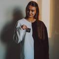Женская флисовая теплая пижама бело-чёрная oversize + ПАТЧ на выбор Selerity pn01wb, прев. 4