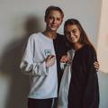 Женская флисовая теплая пижама бело-чёрная oversize + ПАТЧ на выбор Selerity pn01wb, прев. 6