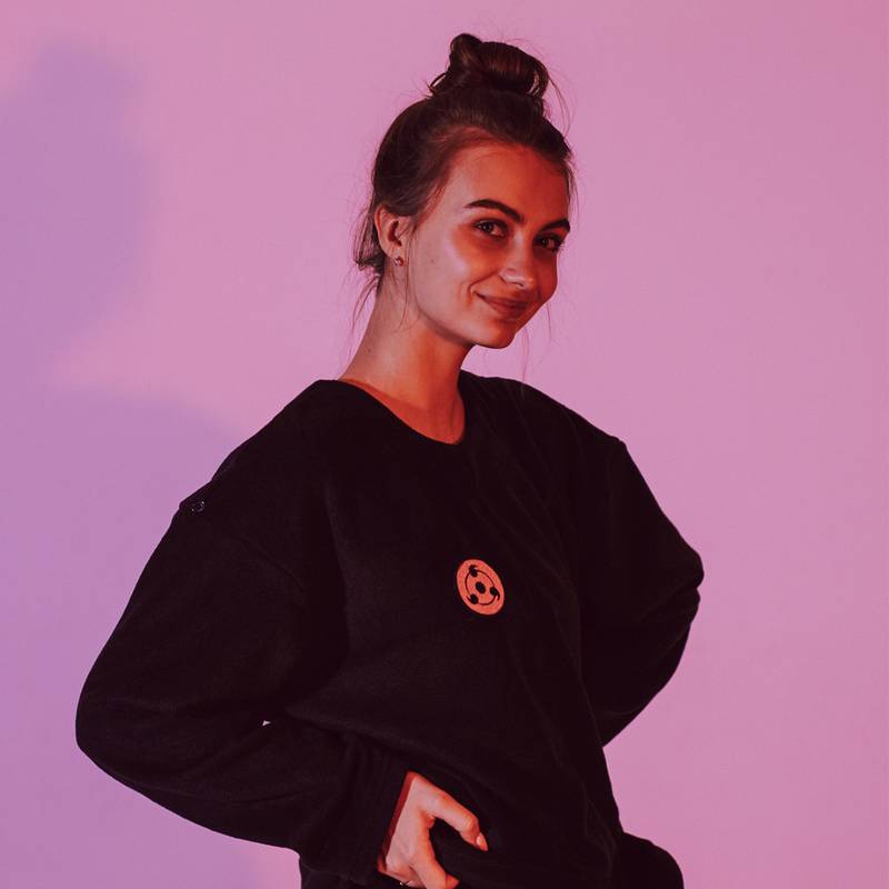 Женская флисовая теплая пижама чёрная oversize + ПАТЧ на выбор Selerity pn01bb, рис. 3