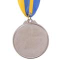 Медаль спортивна зі стрічкою CELEBRITY C-3167-2 срібло, прев. 1