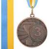 Медаль спортивна зі стрічкою CUP C-6208-3 бронза