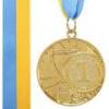Медаль спортивна зі стрічкою CUP C-6208-1 золото, прев. 0