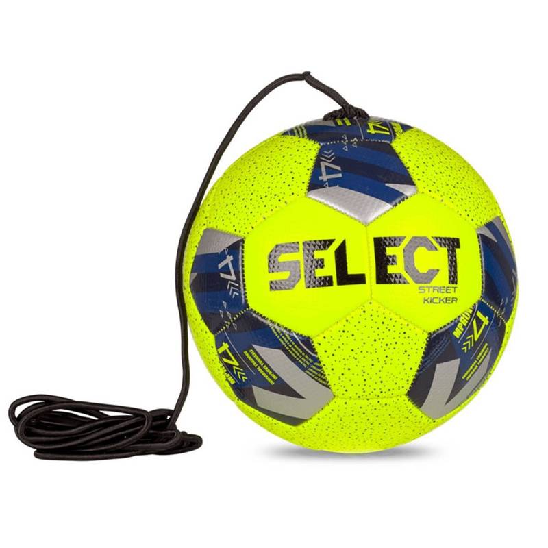 Футбольний м'яч на шнуркуі Select STREET KICKER V24 салатово-синій 099487-556, рис. 0