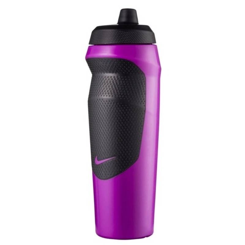 Пляшка для води Nike HYPERSPORT BOTTLE 20 OZ 600 ml фіолетово-чорна N.100.0717.551.20, рис. 0