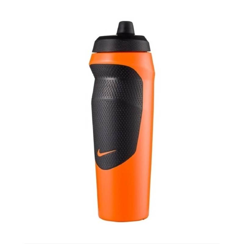 Бутылка для воды Nike HYPERSPORT BOTTLE 20 OZ 600 ml черно-оранжевая N.100.0717.899.20, рис. 0