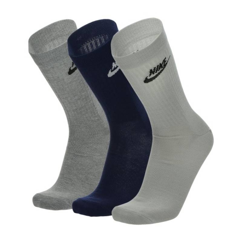 Носки Nike EVERYDAY ESSENTIAL CR разноцветные (3 пары) DX5025-903, рис. 0