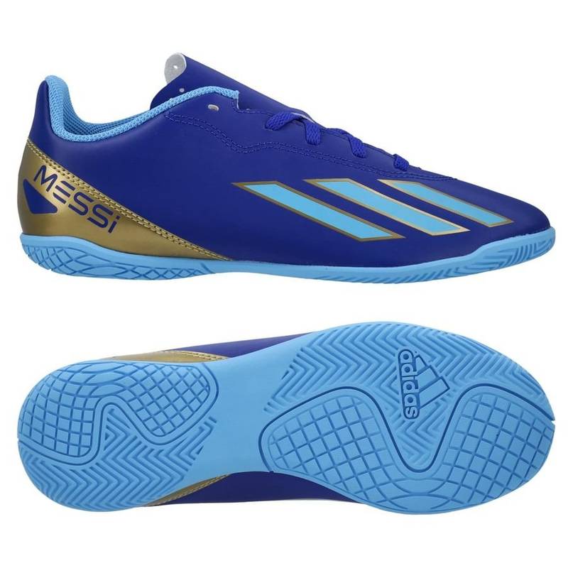 Футзалки детские Adidas X CRAZYFAST Club Messi Jr IN IE8667, рис. 0