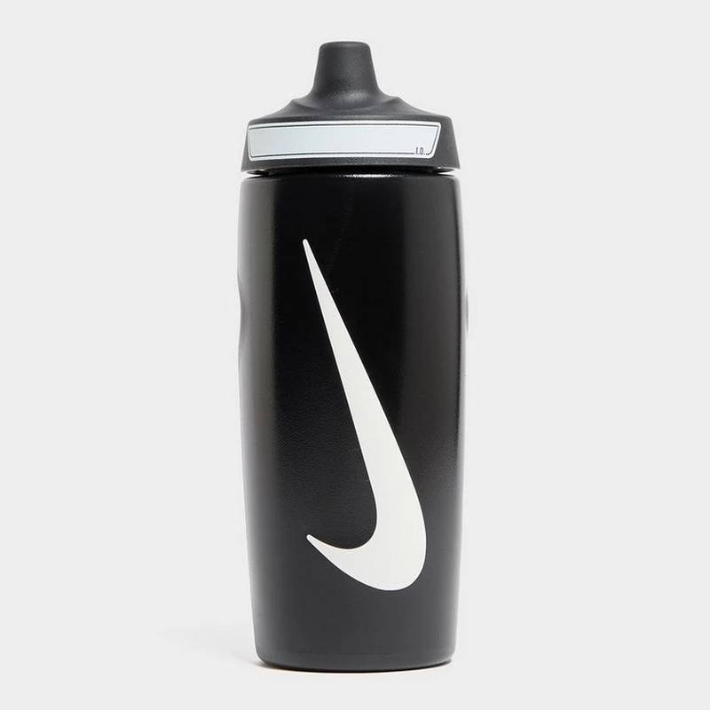 Пляшка Nike Refuel Bottle 18 OZ унісекс 532 мл Чорно-біла N.100.7665.091.18, рис. 0
