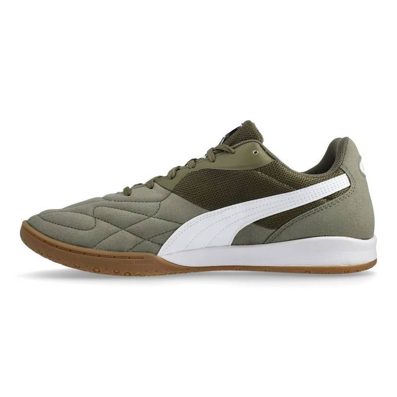 Футзалки Puma King Top It Indoor Olive 107349-03, рис. 1