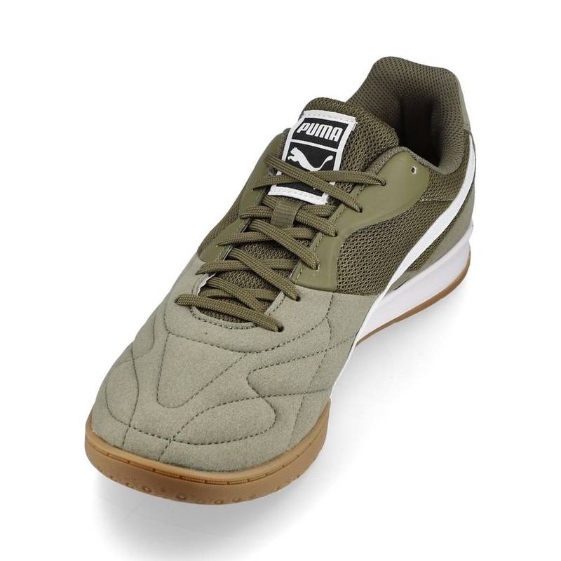 Футзалки Puma King Top It Indoor Olive 107349-03, рис. 2